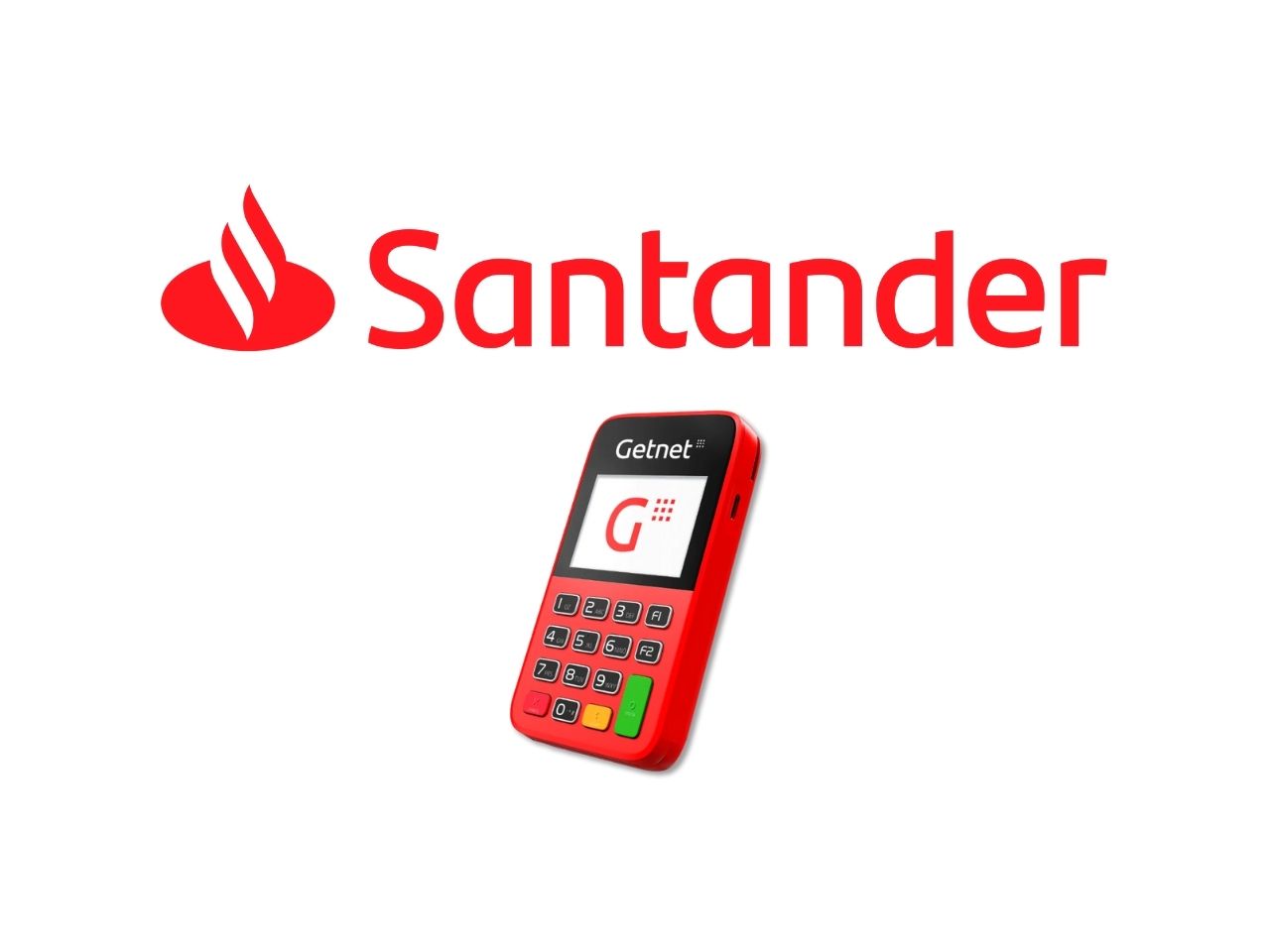 Santander Brasil on X: Só a maquininha Getnet é a ÚNICA a